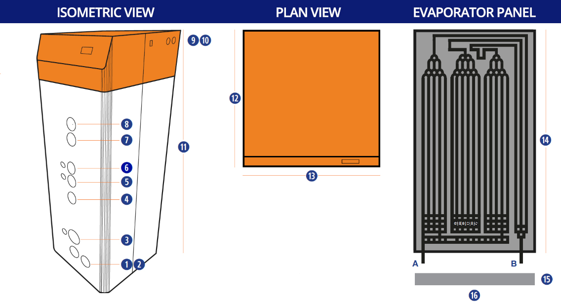 Solar-Assisted Heat Pump SAHP-200 Specifications from Best Building Materials